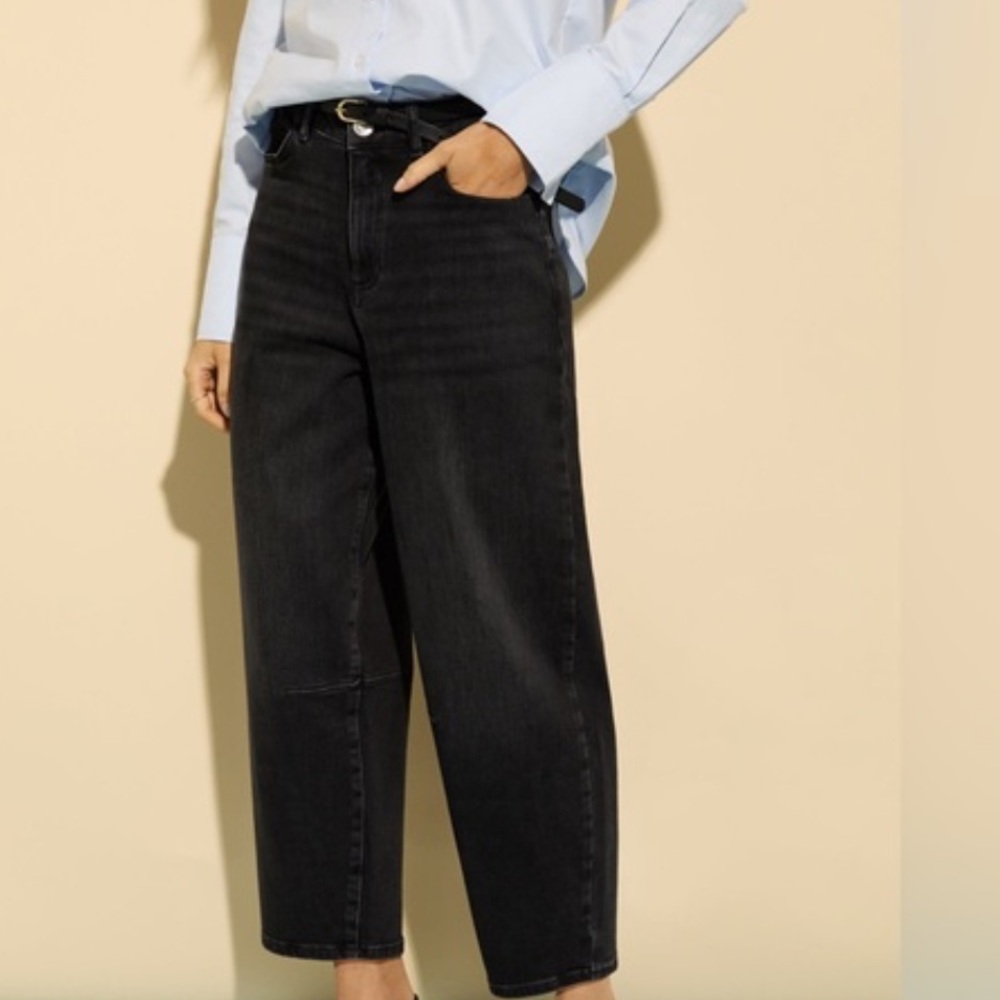 Broadway 38 Barrel Jeans in black - Picture 5 of 6